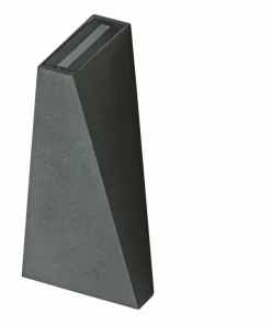 Geometryczny, ciemno kinkiet zewnętrzny LED AZ2200 ZITA XL | Kaja*Sklep Kaja Fashion