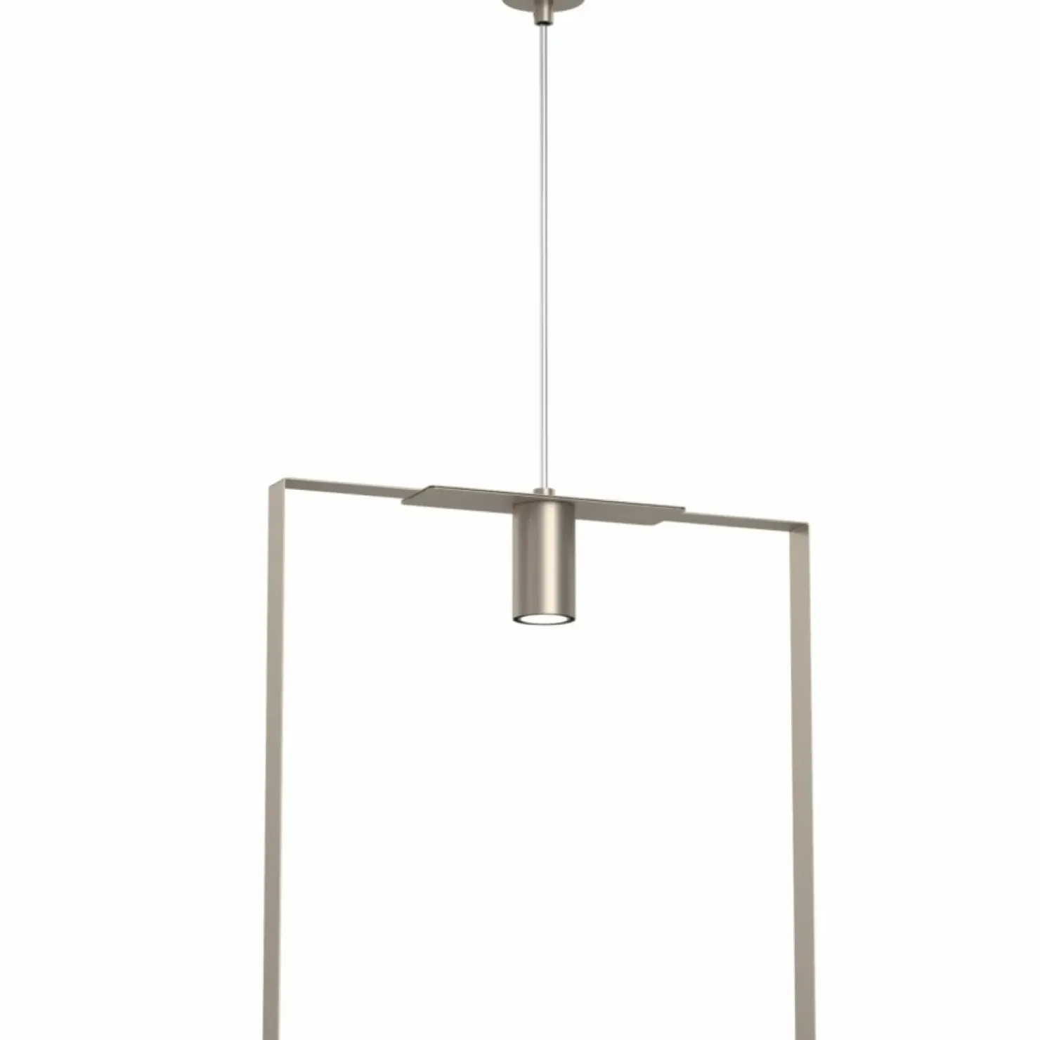 Shop Sklep Kaja Geometryczny zwis z tubą GU10 40x40cm ANT 5159 ORTIGA | Kaja