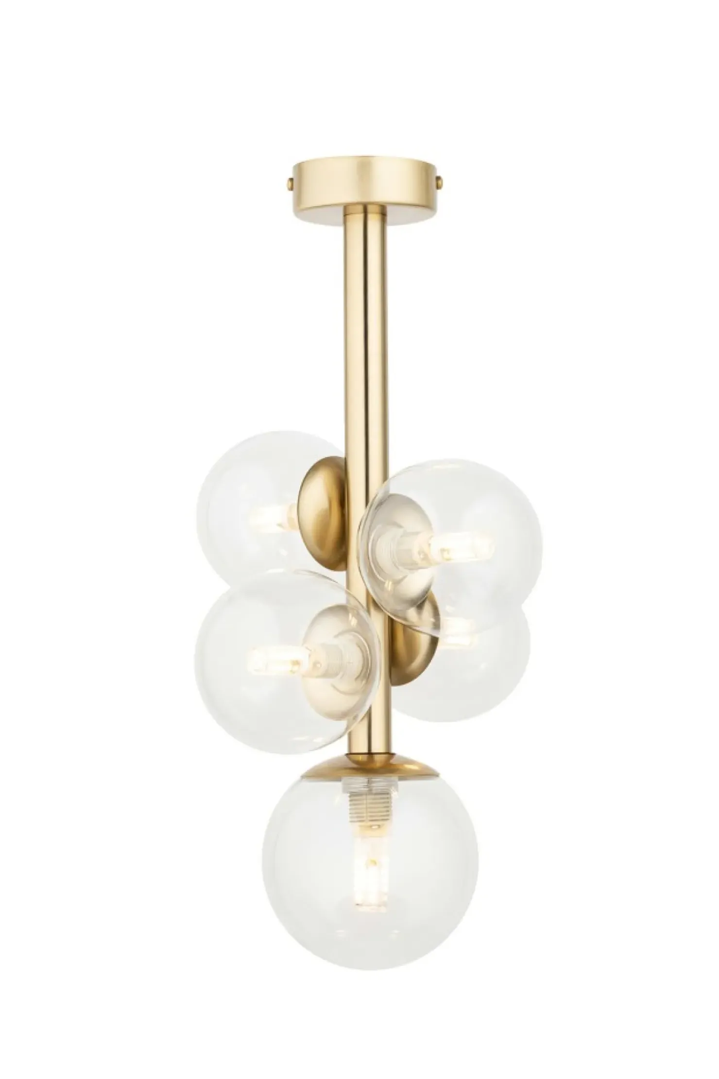 Cheap Sklep Kaja Glamour lampa sufitowa z pięcioma kloszami SIG 40854 z serii PERLA LUX