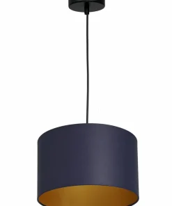 Cheap Sklep Kaja Granatowo-złota lampa wisząca, z abażurem LX 3567 z serii ARDEN | Kaja