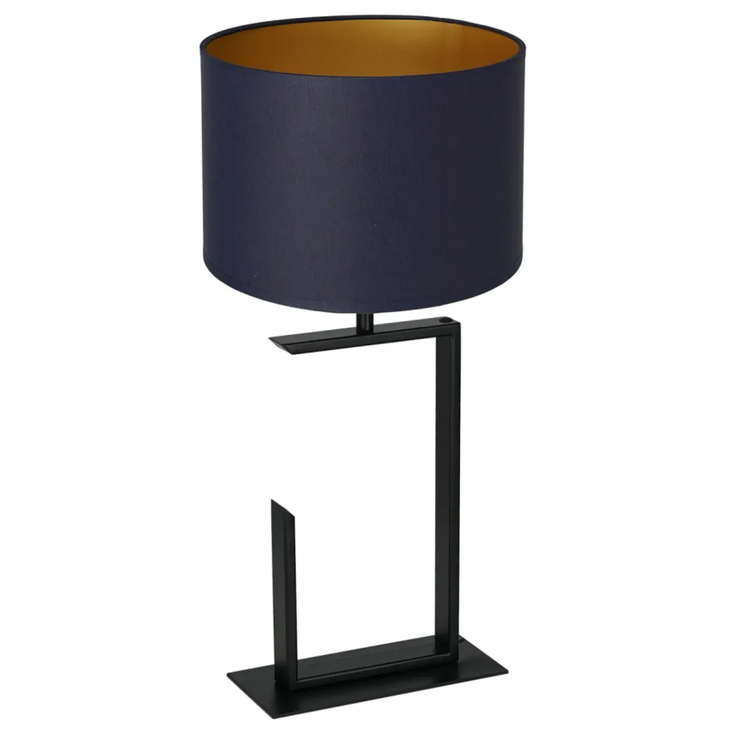 Granatowo-złota lampka nocna, na gwint E27 LX 3420 z serii TABLE LAMPS*Sklep Kaja Sale