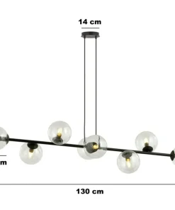 Sale Sklep Kaja Gustowna lampa wisząca z klasycznymi kloszami 874/8 | Kaja Oświetlenie