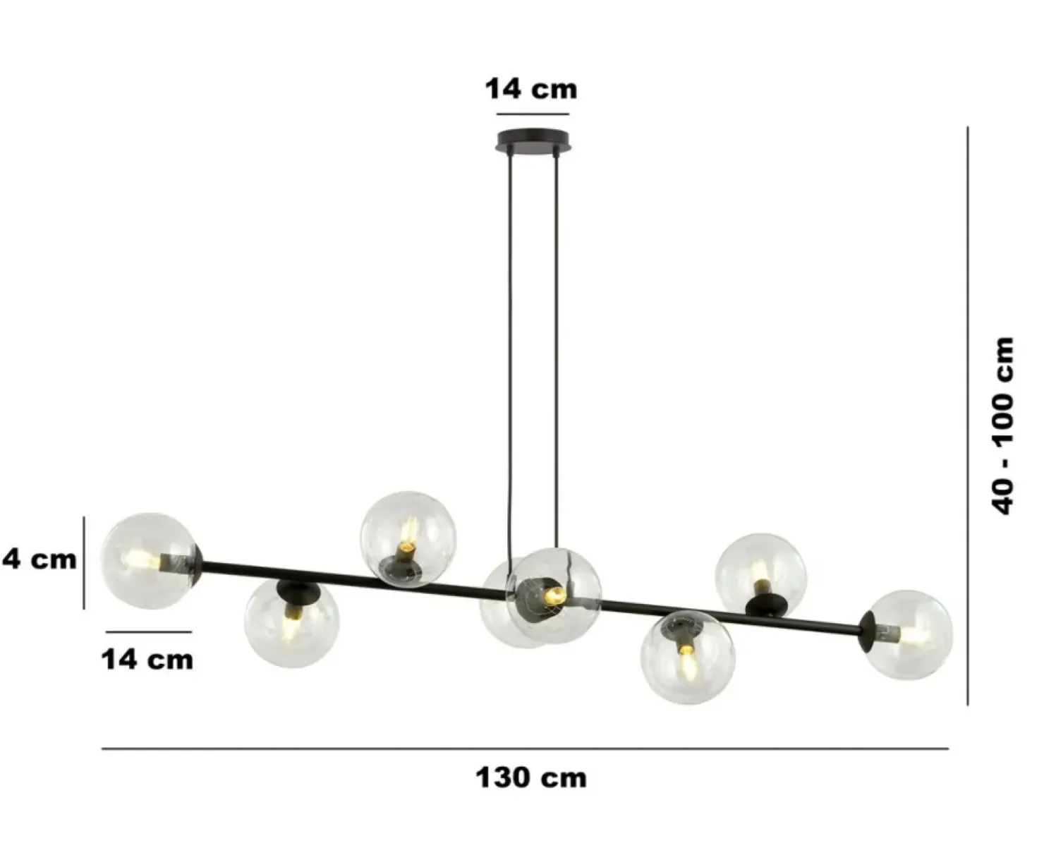 Sale Sklep Kaja Gustowna lampa wisząca z klasycznymi kloszami 874/8 | Kaja Oświetlenie