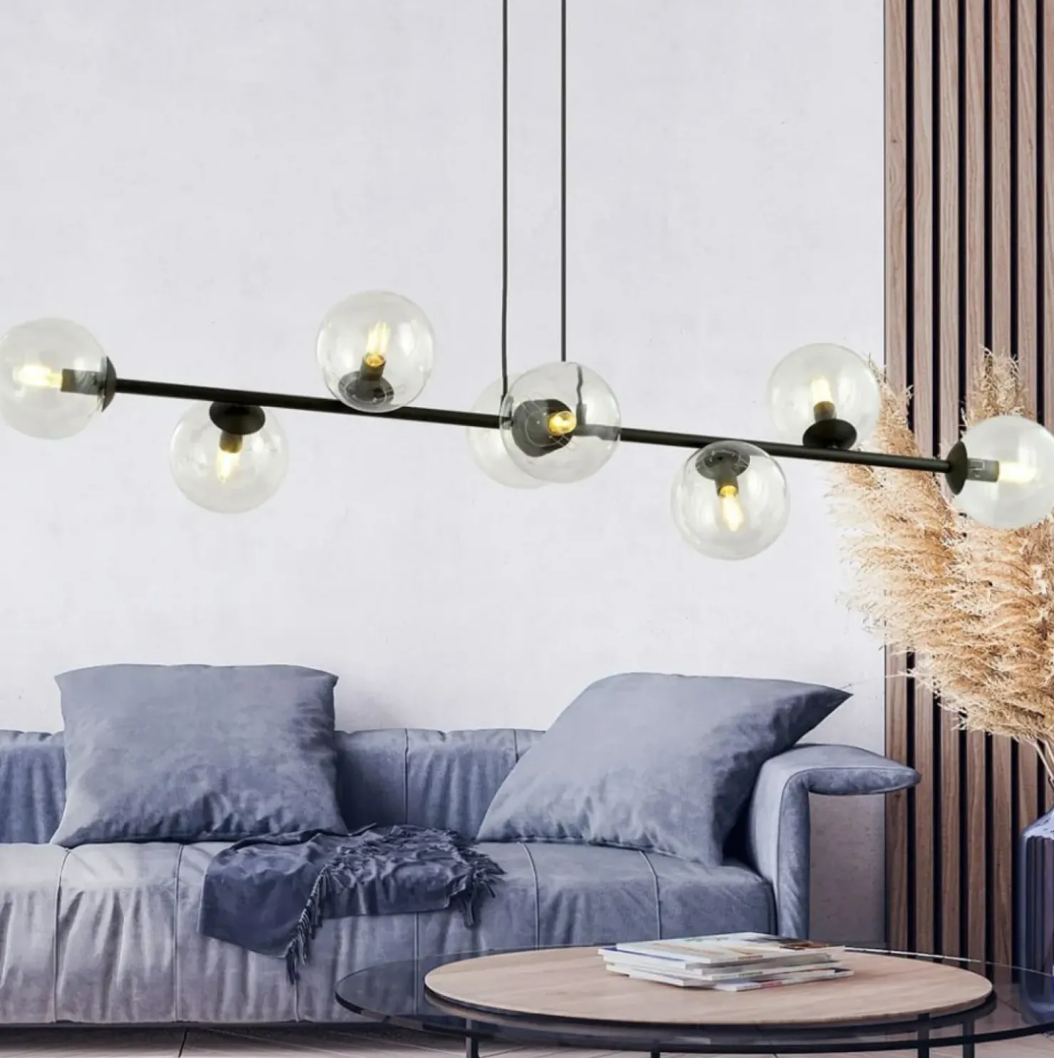 Sale Sklep Kaja Gustowna lampa wisząca z klasycznymi kloszami 874/8 | Kaja Oświetlenie