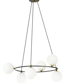 Best Sale Sklep Kaja Gustowna lampa wisząca ze złotymi podkloszami 1295/6 z serii AZURA