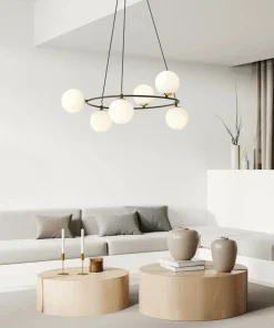 Best Sale Sklep Kaja Gustowna lampa wisząca ze złotymi podkloszami 1295/6 z serii AZURA