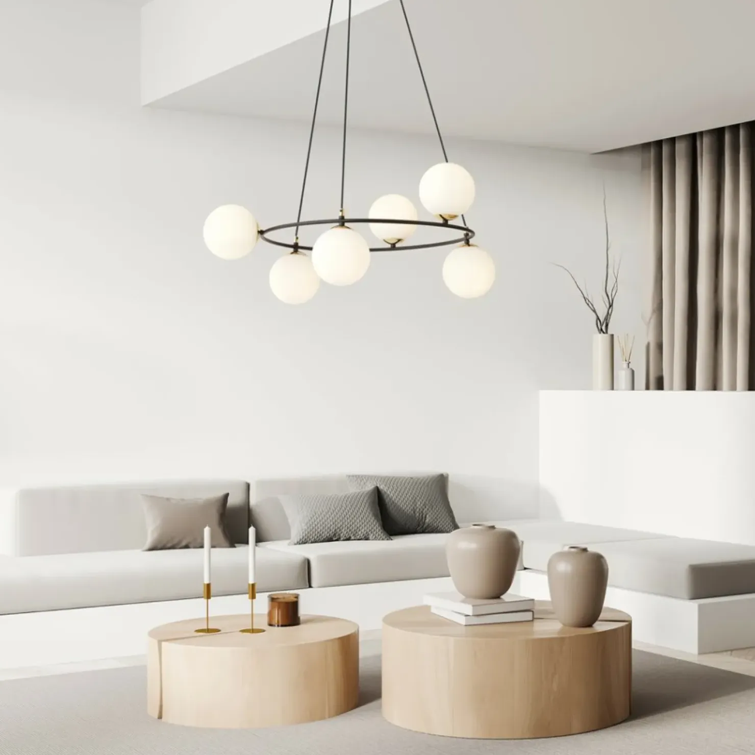 Best Sale Sklep Kaja Gustowna lampa wisząca ze złotymi podkloszami 1295/6 z serii AZURA