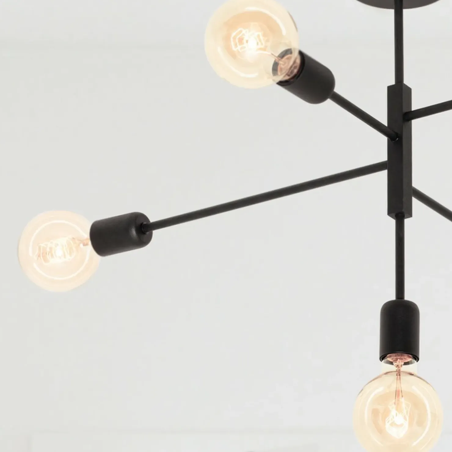Industrialna lampa sufitowa bez kloszy 67764 ALTA | Kaja Oświetlenie*Sklep Kaja Fashion