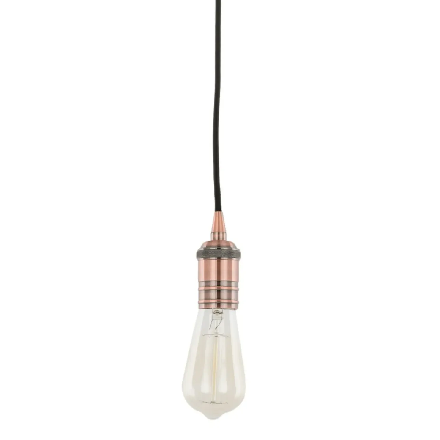 Best Sale Sklep Kaja Industrialna lampa wisząca DS-M-036 RED COPPER ATRIUM | Kaja