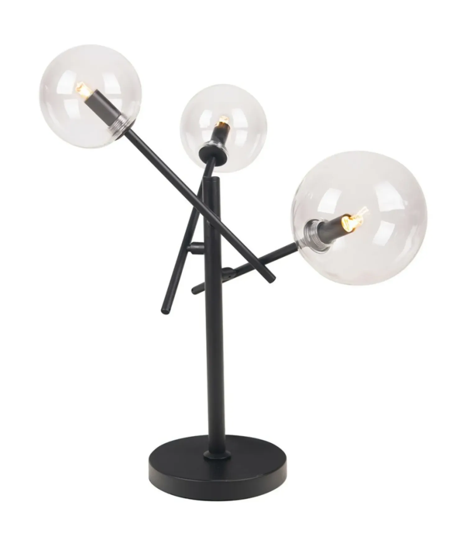 Industrialna, potrójna lampka stołowa MX T0043 LOLLIPOP | Kaja*Sklep Kaja New