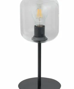 Industrialna, prosta lampka stołowa z kloszem SIG 50258 z serii SHINE*Sklep Kaja Sale