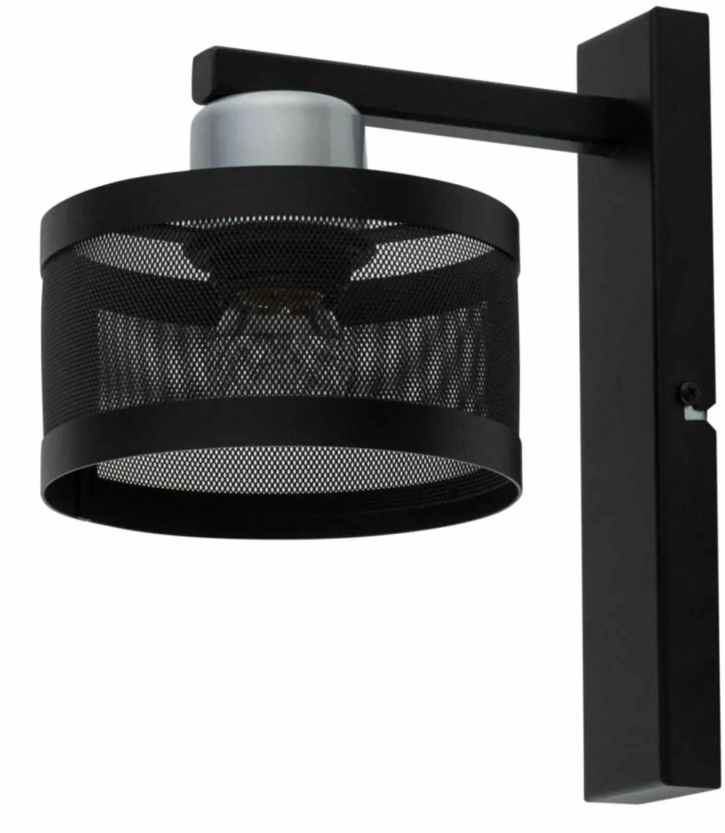 Industrialna, prosta, metalowa lampa ścienna SIG 32144 z serii OFF*Sklep Kaja Shop