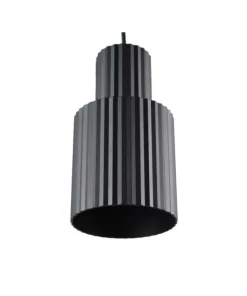 Best Sale Sklep Kaja Industrialna, wąska, czarna lampa wisząca LP-787/1P L BK z serii TOKIO