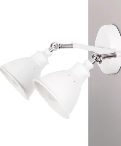 Industrialny kinkiet K-8005-2 WH WATSO WHITE | Kaja Oświetlenie*Sklep Kaja Store