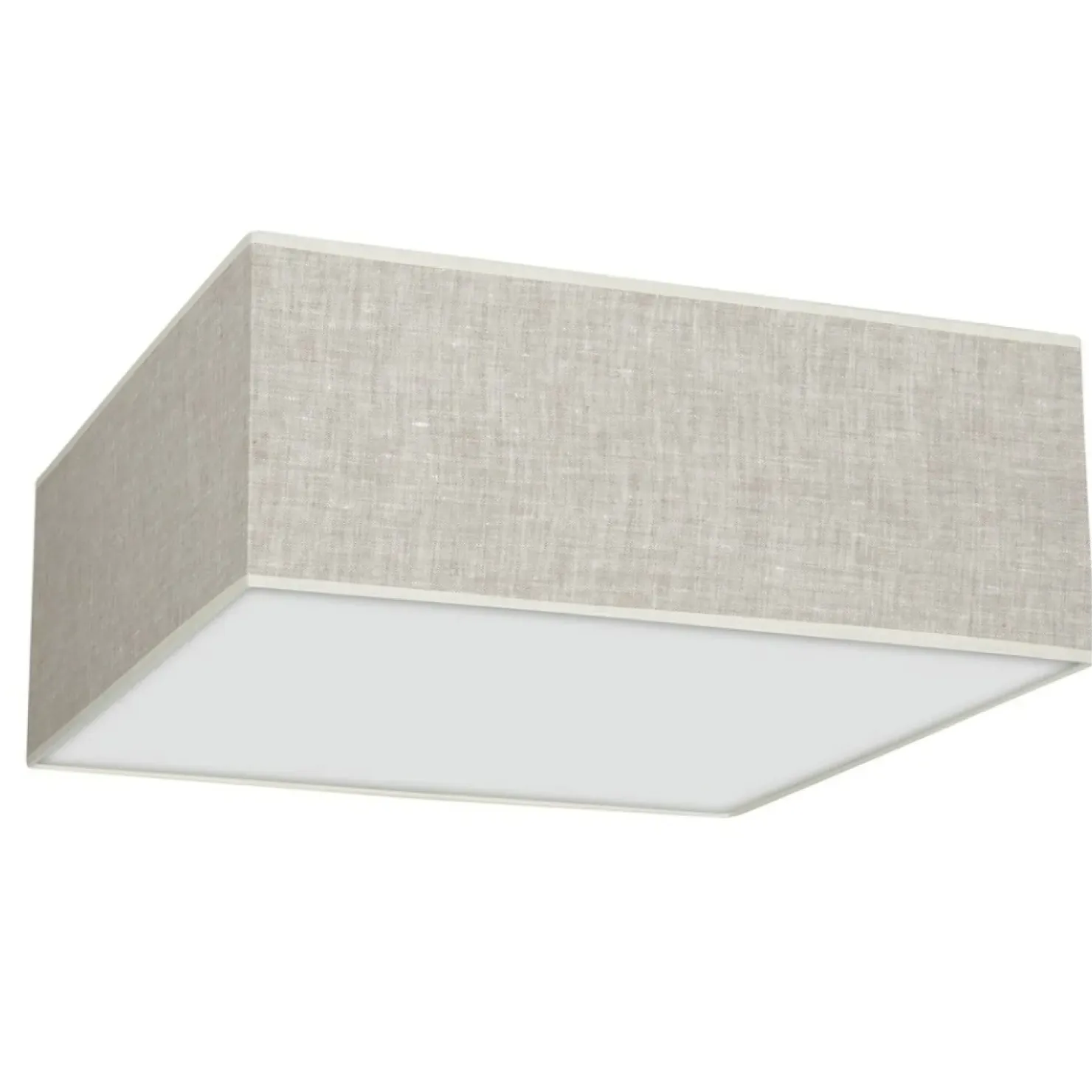 Jasny plafon, lampa sufitowa, kształt kwadratu MLP7496 z serii LINO | Kaja Oświe*Sklep Kaja Cheap