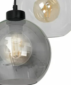 Outlet Sklep Kaja Kaskada kolorowych kloszy na okrągłej podstawie MLP6585 SOFIA | Kaja