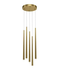 Flash Sale Sklep Kaja Kaskada stożkowych tub ze światłem LED MOD132PL-L36BSK2 serii CASCADE mosiądz