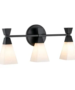 Kinkiet ścienny na listwie, czarny BOWTIE-3-MB z serii BOWTIE*Sklep Kaja Cheap