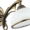 Kinkiet ścienny z oprawą w kolorze patyny O3160 K1 PAT z serii HERMES*Sklep Kaja Best Sale