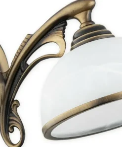 Kinkiet ścienny z oprawą w kolorze patyny O3160 K1 PAT z serii HERMES*Sklep Kaja Best Sale