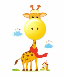 Kinkiet 3D do pokoju dziecka, żyrafa LED ML114 GIRAFFE | Kaja*Sklep Kaja Cheap