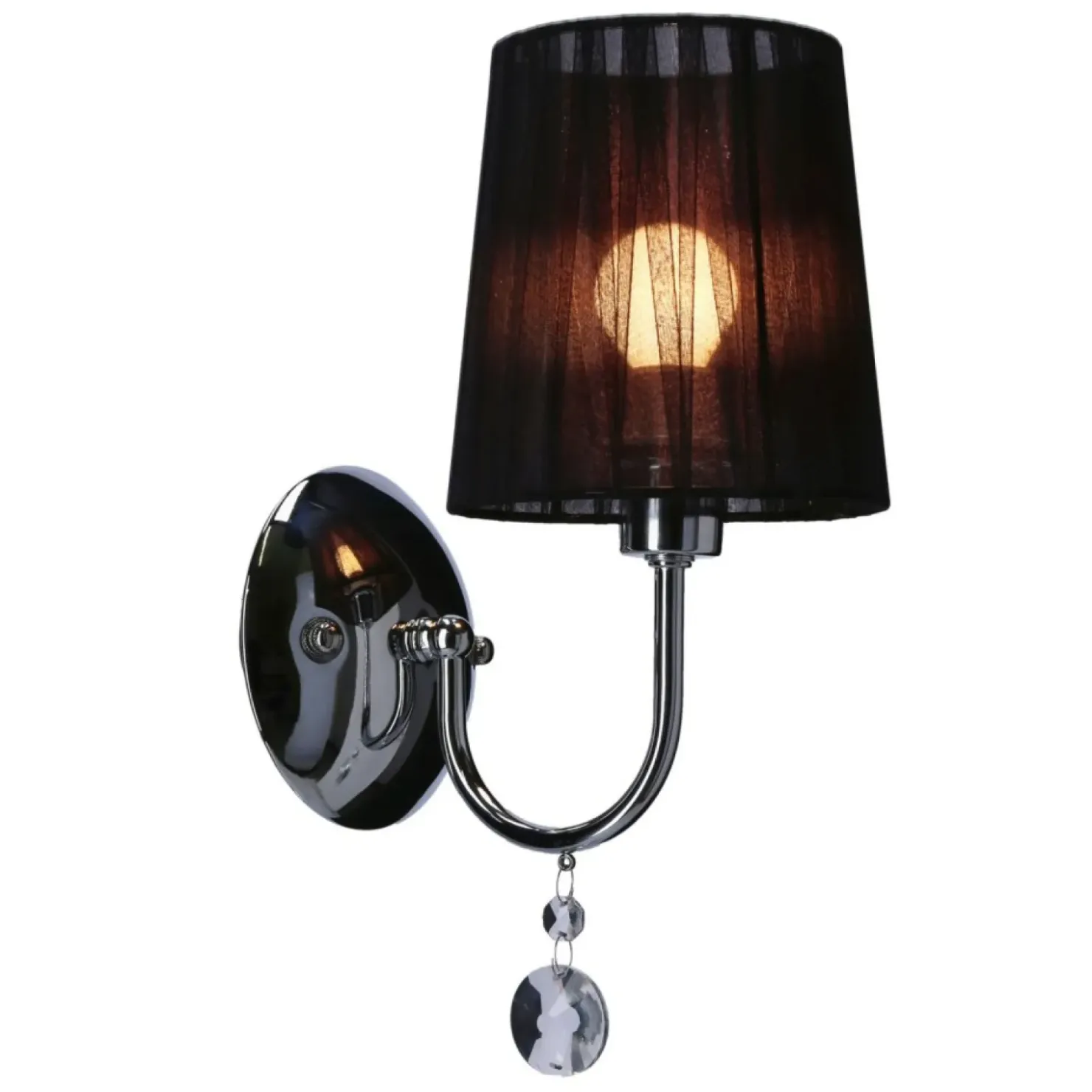 Kinkiet do sypialni w stylu dark glamour 21-38036 SORENTO | Kaja*Sklep Kaja Online