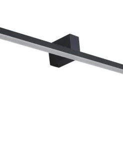 Kinkiet LED, prosta lampa nad lustro LP-778/1W XXL BK z serii NEVADA*Sklep Kaja Best Sale