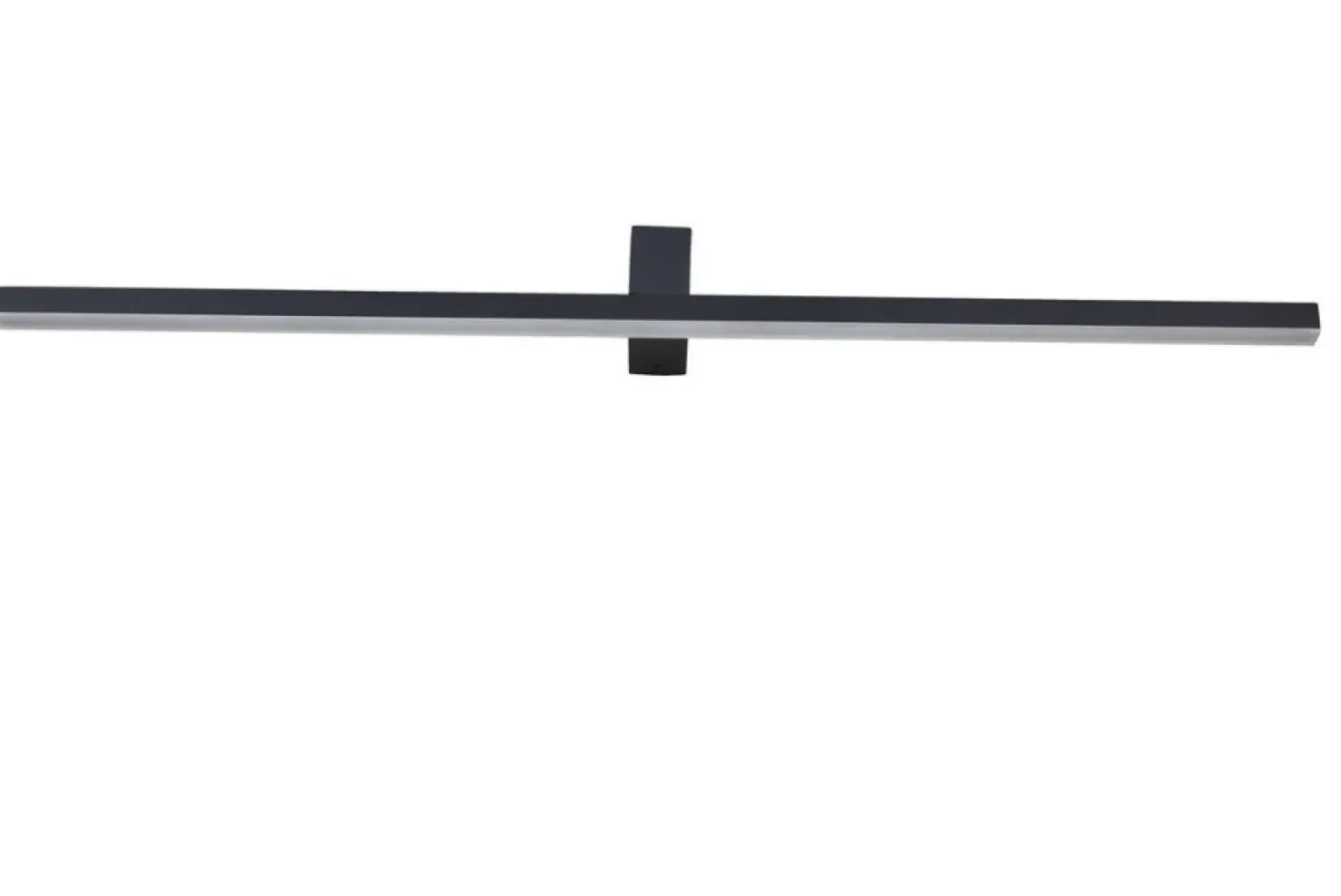 Kinkiet LED, prosta lampa nad lustro LP-778/1W XXL BK z serii NEVADA*Sklep Kaja Best Sale