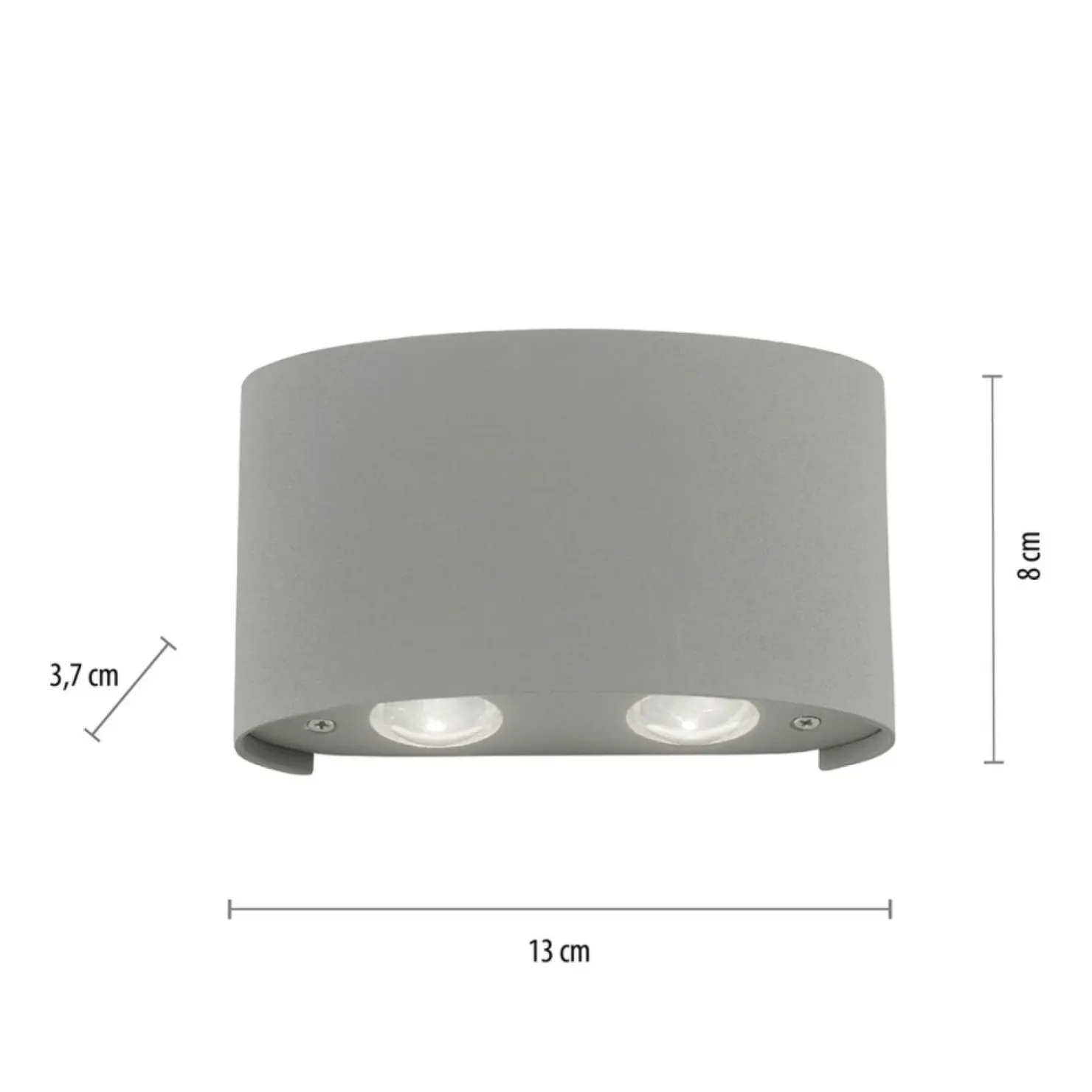 Kinkiet ogrodowy, 4 źródła LED 9487-21 z serii CARLO | Kaja*Sklep Kaja Cheap
