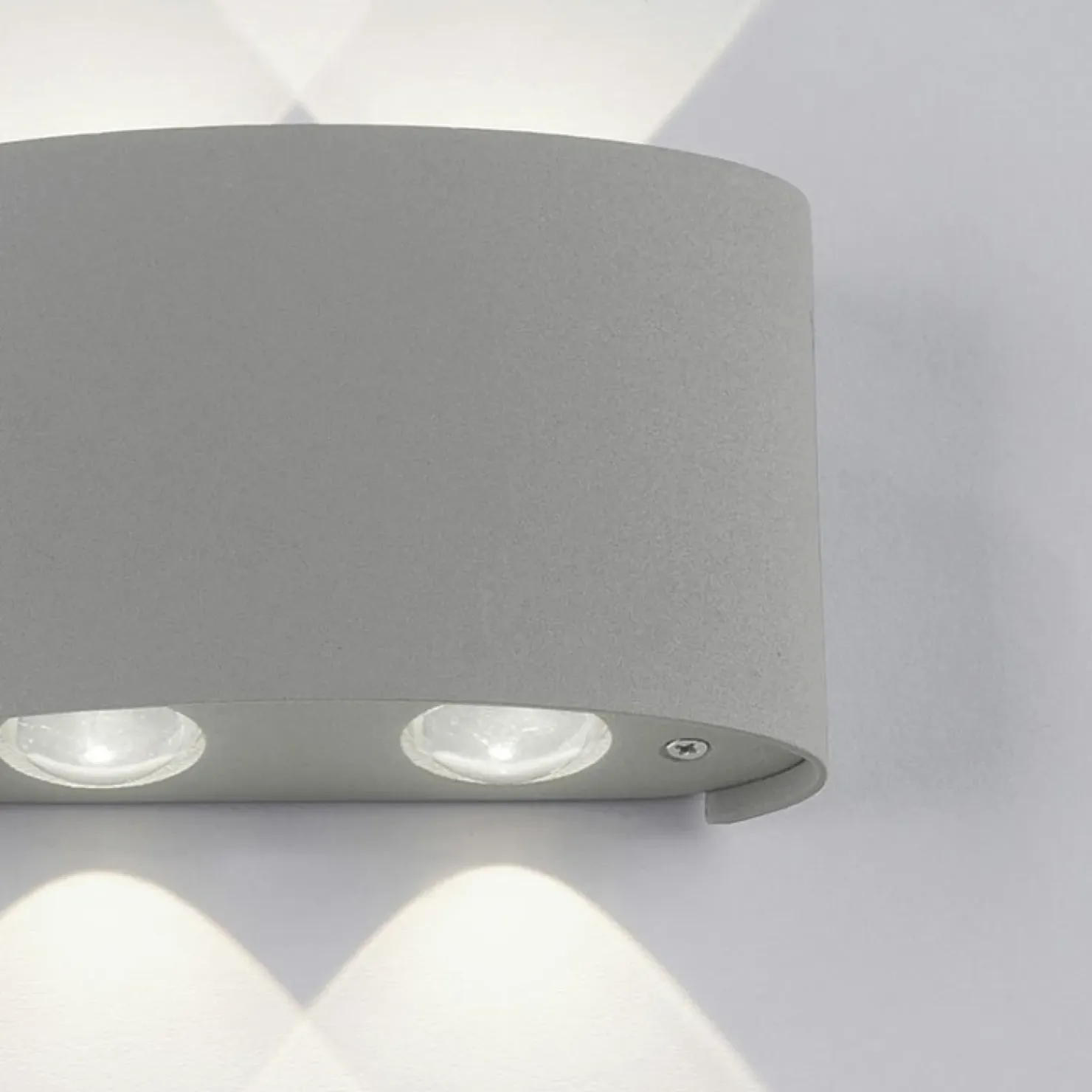 Kinkiet ogrodowy, 4 źródła LED 9487-21 z serii CARLO | Kaja*Sklep Kaja Cheap