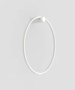 Kinkiet w kształcie koła 90cm do łazienki LP-999/1W L WH MIRROR*Sklep Kaja Outlet