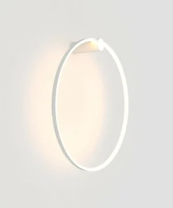 Kinkiet w kształcie koła 90cm do łazienki LP-999/1W L WH MIRROR*Sklep Kaja Outlet