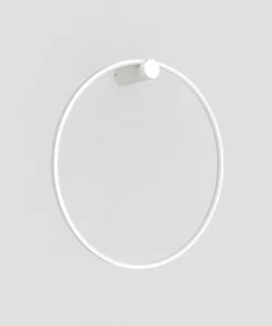 Kinkiet w kształcie koła 90cm do łazienki LP-999/1W L WH MIRROR*Sklep Kaja Outlet