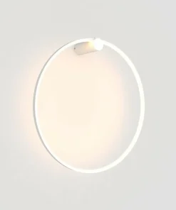 Kinkiet w kształcie koła 90cm do łazienki LP-999/1W L WH MIRROR*Sklep Kaja Outlet