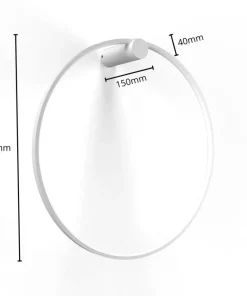 Kinkiet w kształcie koła 90cm do łazienki LP-999/1W L WH MIRROR*Sklep Kaja Outlet
