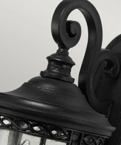 Kinkiet w nurcie klasycznym FE-EB2-M-BLK z serii ENGLISH BRIDLE*Sklep Kaja Best Sale