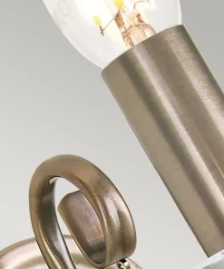 Kinkiet świecznik, antyczne złoto AG1-AGED-BRASS z serii AEGEAN*Sklep Kaja Store