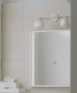 Kinkiet z dwoma ozdobnymi kloszami K-W9528/2 AZELA | Kaja Oświetlenie*Sklep Kaja Online