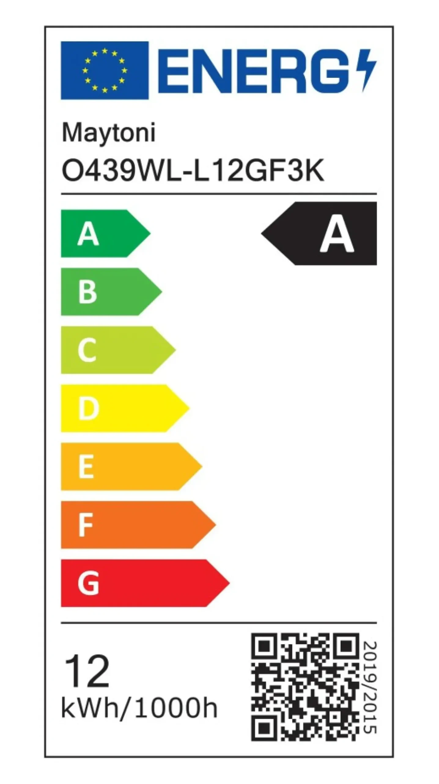 Kinkiet zewnętrzny w czarnym kolorze IP54 O439WL-L12GF3K z serii SPIR*Sklep Kaja Shop