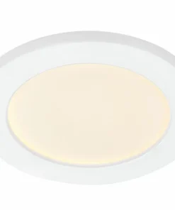 Klasyczna biała lampa sufitowa typu plafon 107689 | Kaja Oświetlenie*Sklep Kaja Cheap