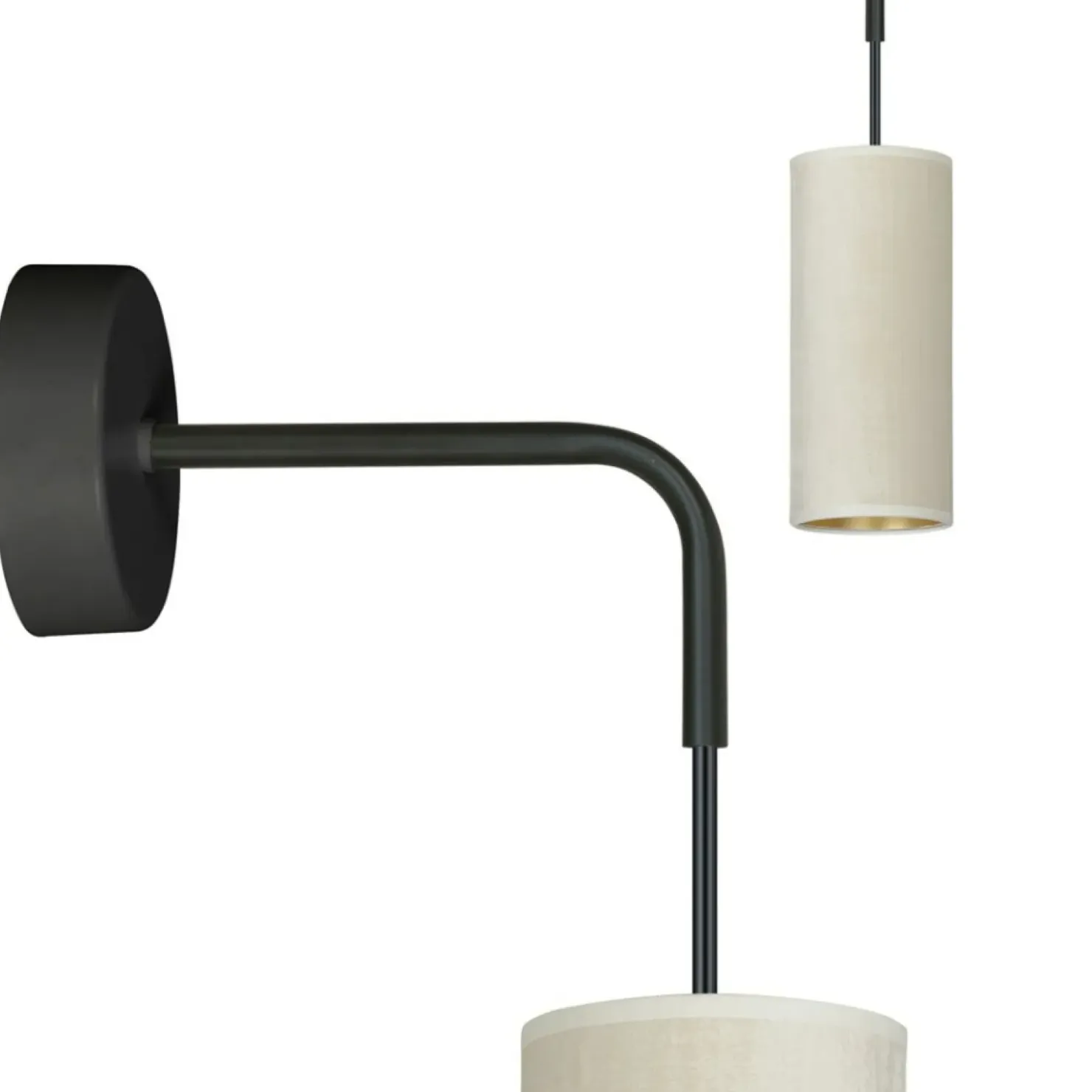 Klasyczna lampa ścienna do przytulnej sypialni 1059/K1 BENTE | Kaja*Sklep Kaja Outlet
