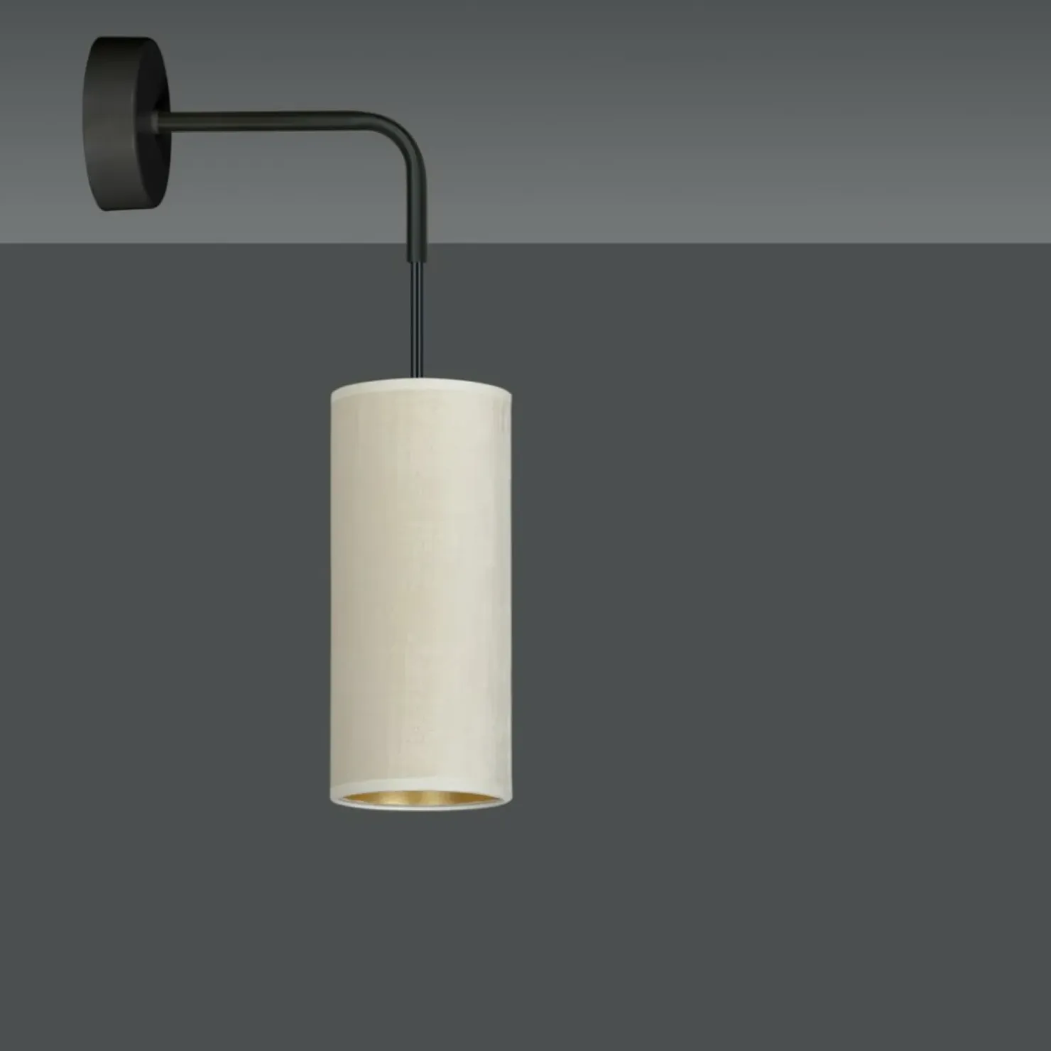Klasyczna lampa ścienna do przytulnej sypialni 1059/K1 BENTE | Kaja*Sklep Kaja Outlet