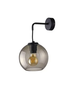 Klasyczna lampa ścienna z kloszem, kształt kuli 9132 | Kaja*Sklep Kaja Online
