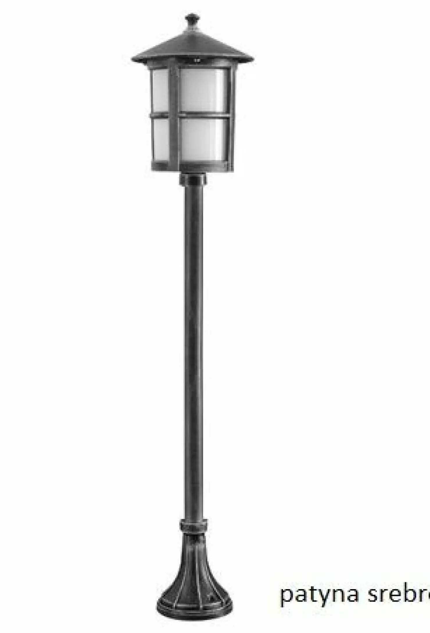 Klasyczna lampa ogrodowa o wysokości metra K 5002/2/TD z serii CORDOBA | Kaja Oś*Sklep Kaja Store