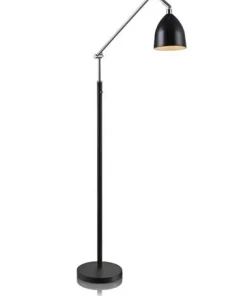 Klasyczna lampa podłogowa w czarnej oprawie 105023 | Kaja Oświetlenie*Sklep Kaja Clearance