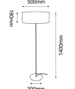 Klasyczna lampa podłogowa do salonu ANT 2016 LAMEGO | Kaja Oświetlenie*Sklep Kaja Clearance