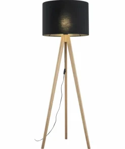 Klasyczna lampa podłogowa z abażurem TK 16008 GRAND SOSNA | Kaja*Sklep Kaja Cheap