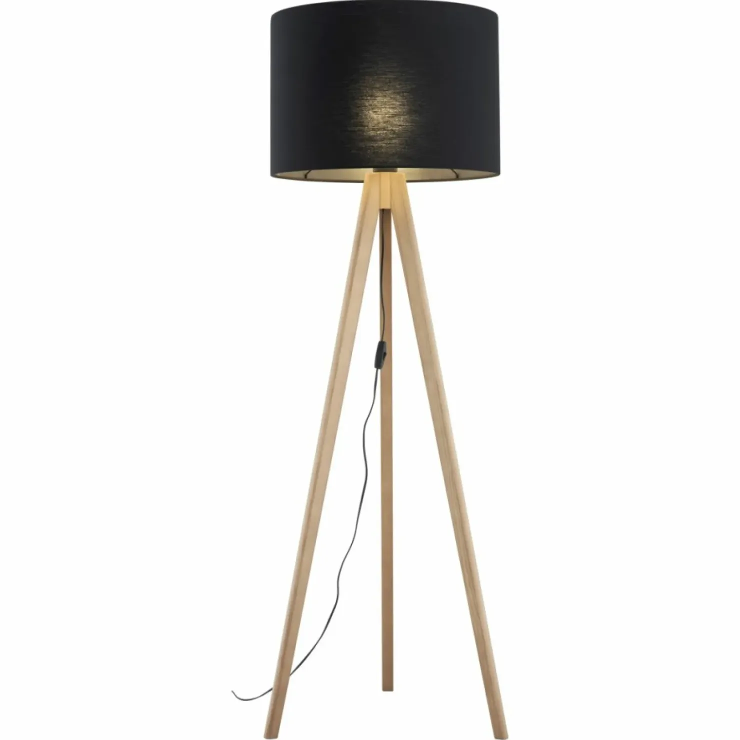 Klasyczna lampa podłogowa z abażurem TK 16008 GRAND SOSNA | Kaja*Sklep Kaja Cheap