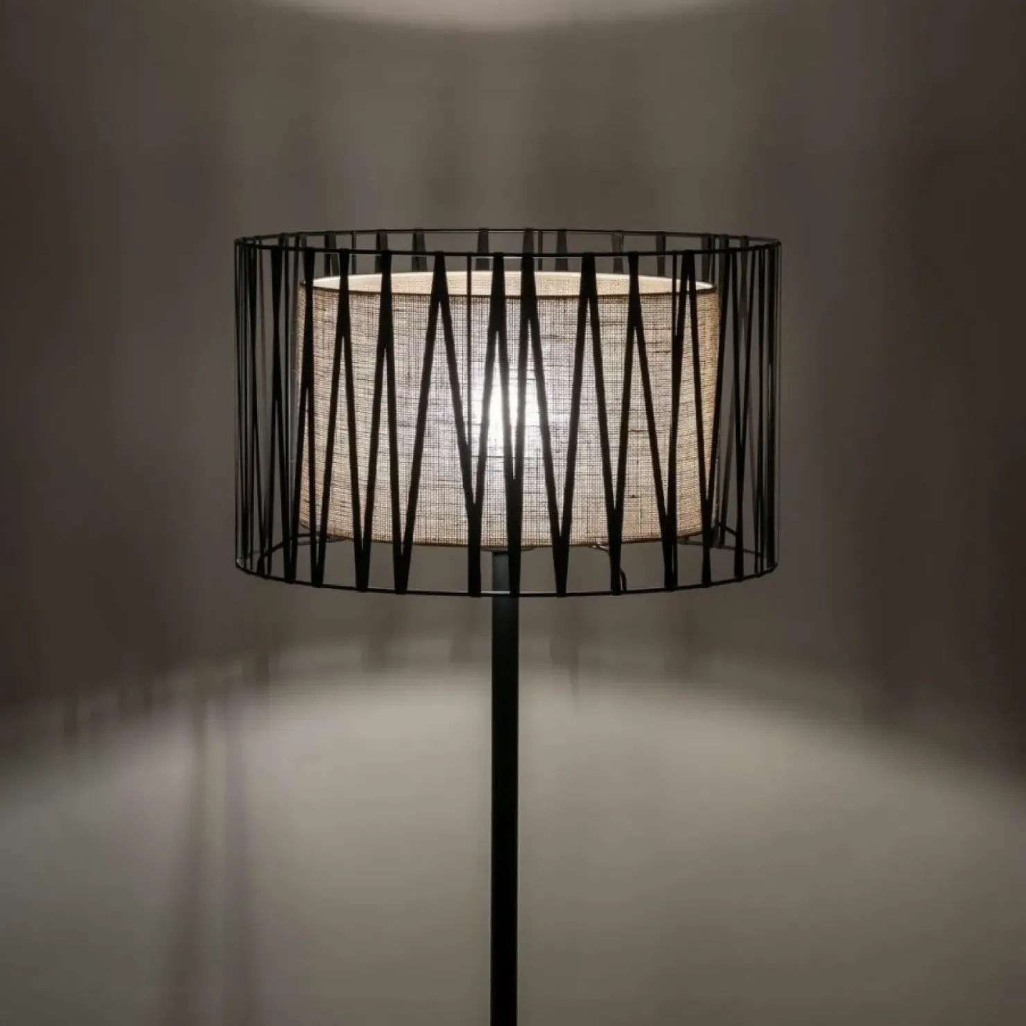 Klasyczna lampa podłogowa, styl rustykalny TK 5890 HARMONY | Kaja*Sklep Kaja Best