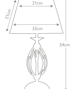 Klasyczna lampa stołowa, nocna ART-TL-AGD-BRASS z serii ARTISAN*Sklep Kaja Best Sale